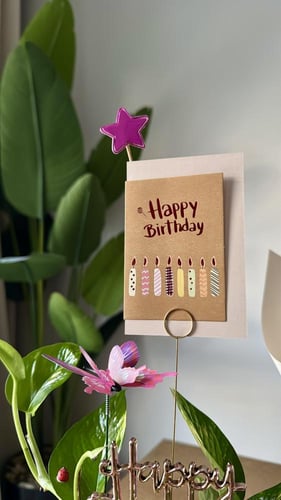 نبتة البوتس birthday theme