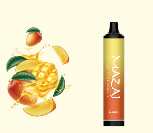 سحبه مزاج ديمون 5000 سحبه 50 نيكوتين ديسبوزبل Maza...