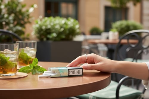 سجائر فوغ منت بنكهة النعناع-Vogue Frisson Menthe