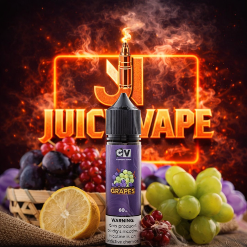 نكهة سب في عنب 60 مل نيكوتين 3 ملغ – CV Grapes E-L...