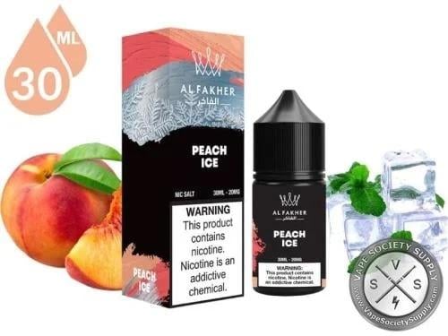نكهة الفاخر خوخ بارد سولت alfakher peach ice