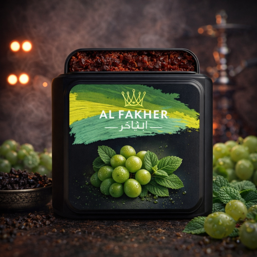 معسل الفاخر عنب نعناع – Al Fakher Grape Mint 250 ج...