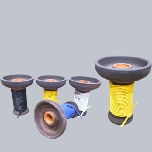 رأس فخار ملفوف بالحبل – موديل 11