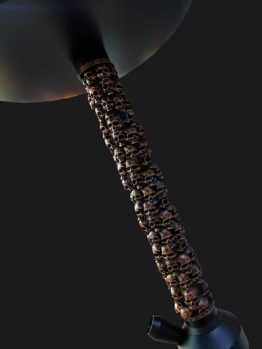 شيشة ريتش مان كريستال BAH010 Richman Crystal Hooka...