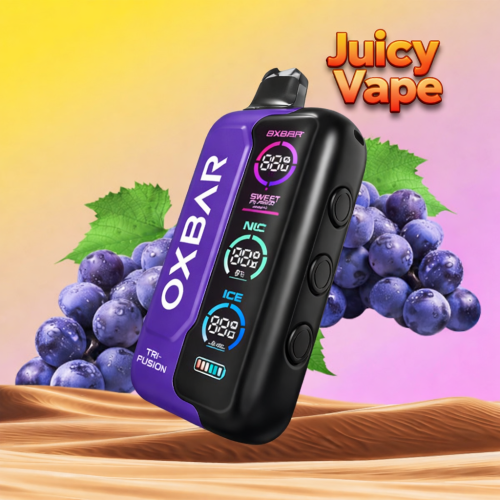 جهاز أوكس بار تراي فيوجن 40000 سحبة – عنب OXBAR TR...