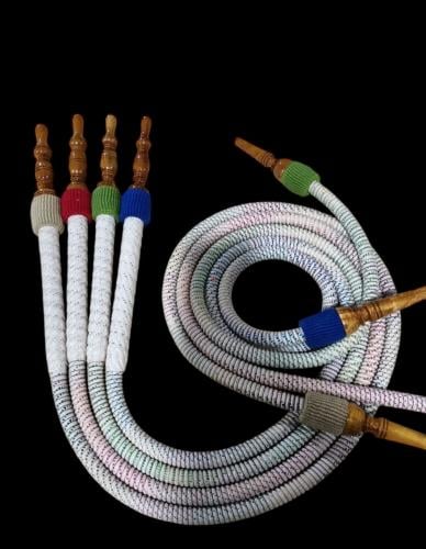 لي شيشه جلد سوري مبسم خشب