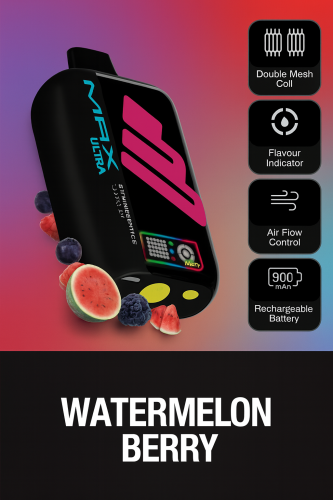 ناستي ماكس ألترا 40000 سحبة – نكهة بطيخ وتوت | Nas...