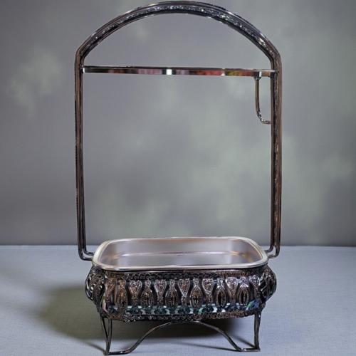 شيلة فحم شيشة معدنية مزخرفة – حجم وسط Medium Metal...