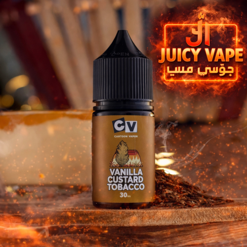 نكهة سي في فانيلا كاسترد تبغ – سولت نيكوتين 30 مل...