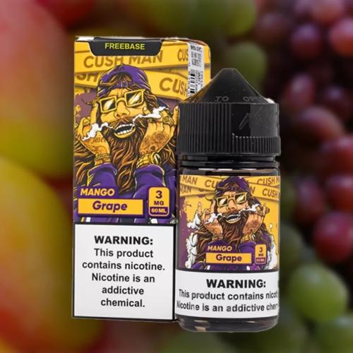 نكهة ناستي كاش مان مانجو و العنب CUSH MAN MANGO GR...