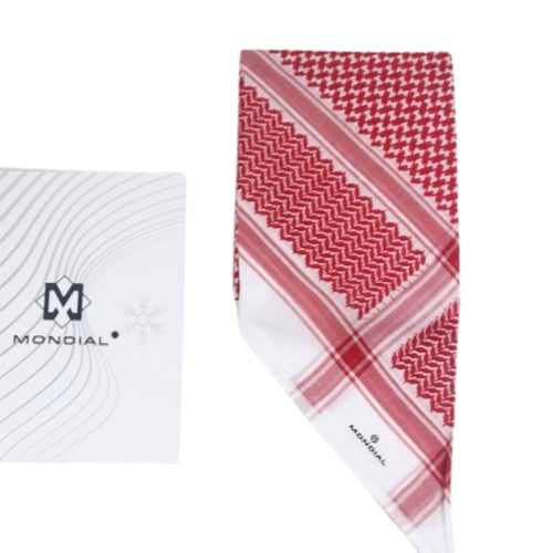 شماغ مونديال أحمر دم غزال