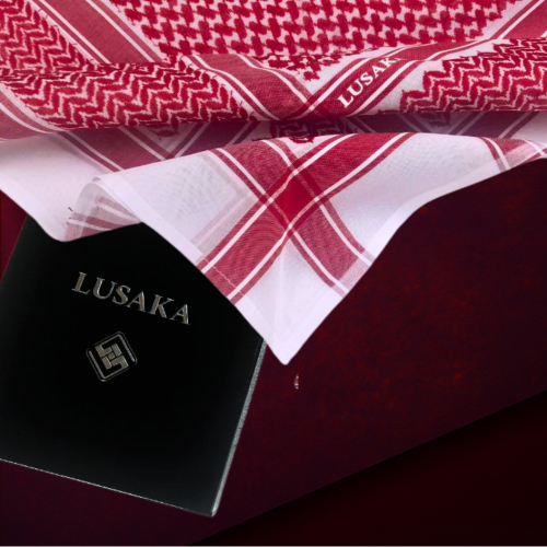 شماغ LUSAKA الأحمر