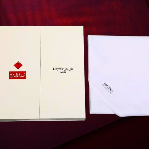 شماغ البسام ماي فير أبيض