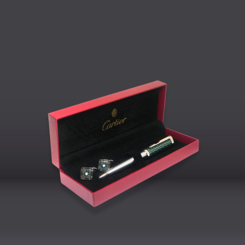 طقم رجالي قلم مع كبك