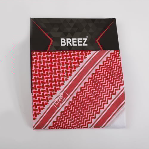 شماغ البسام بريز BREEZ أحمر