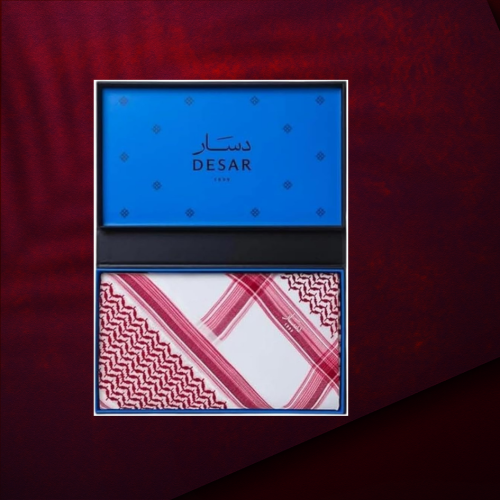 شماغ دسار شبابي 2024 أحمر