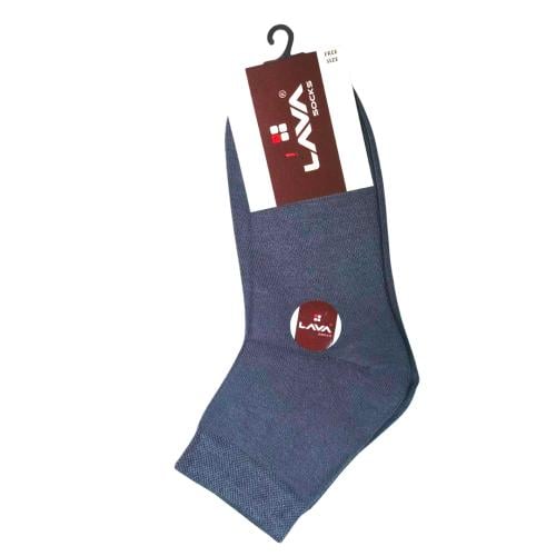 شراب رجالي نصف الساق بلون رصاصي غامق