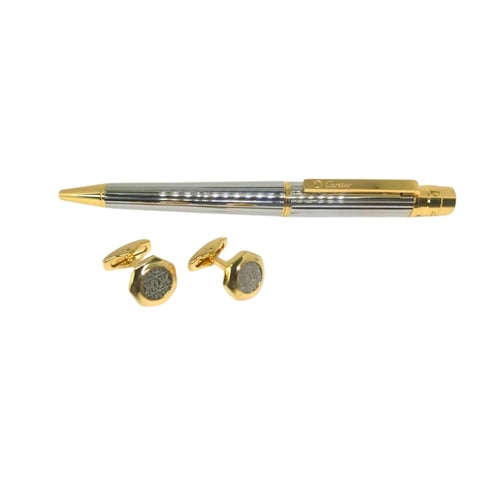 طقم رجالي ماركة كارتير قلم مع كبك