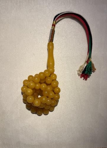 كهرمان كنغرادي فرز قديم (٥٤ جرام) ( الحجم ١٠*١٠.٥)...