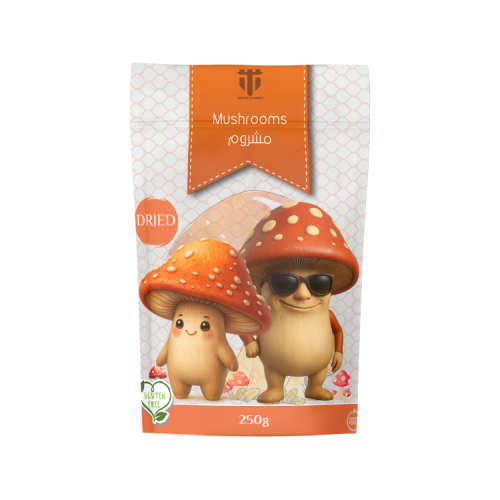 مشروم مجفف مقرمش