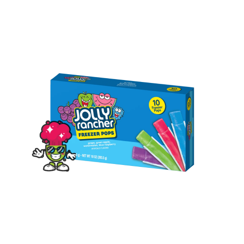 Jolly rancher freezer pops