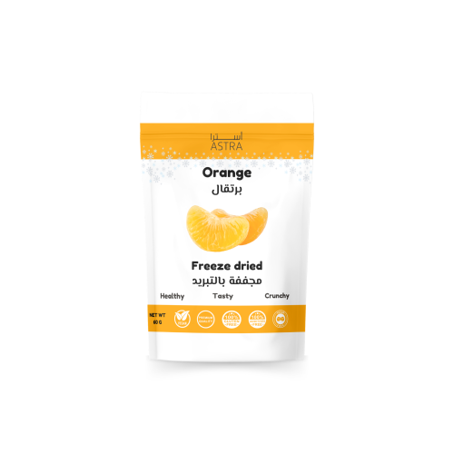 برتقال مجفف بالتبريد