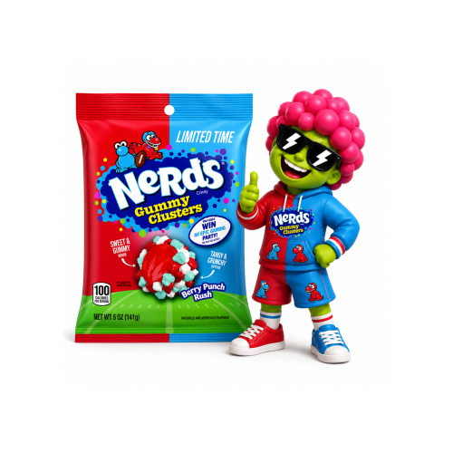 Nerds Berry Punch Rush Gummy Clusters