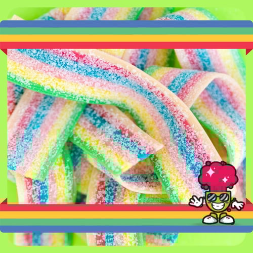 جلي شرايط قوس قزح قصيرة