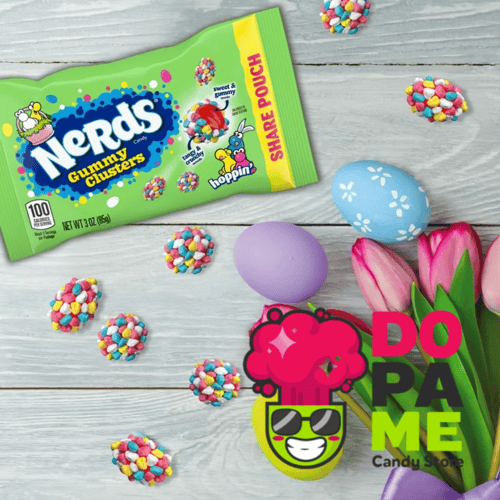 Nerds gummy clusters hoping