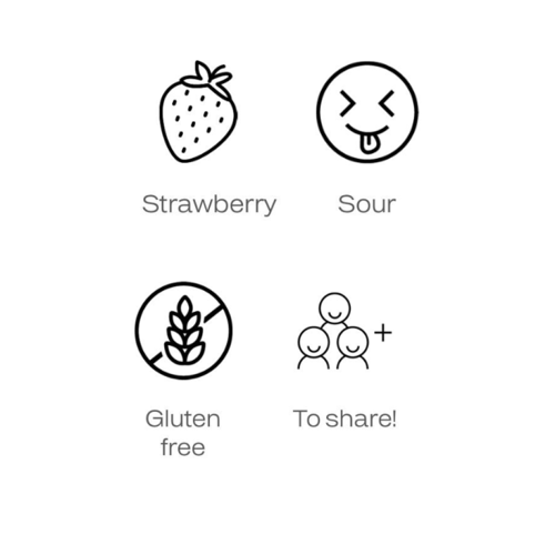 Red Rings strawberry flavor