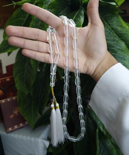 سبحة كاست شفاف كركوشة