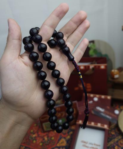 سبحة فاتوران اسود كحلي حرباء كركوشة