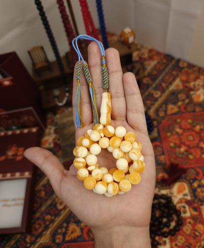 سبحة تراب كهرب بولندي كركوشة