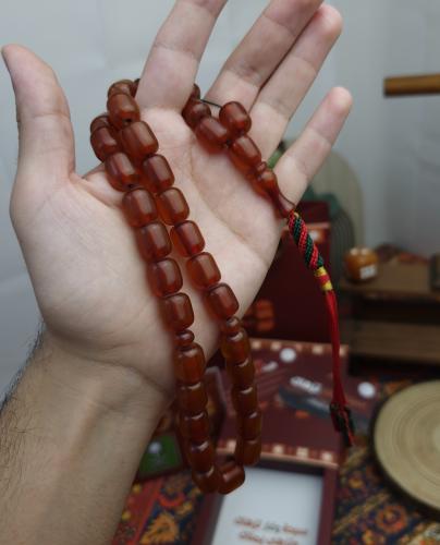 سبحة فاتوران شبيه مكعبات شفاف كركوشة