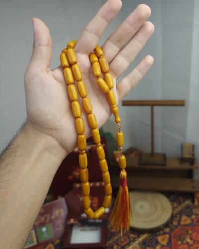 سبحة فاتوران كركمي معرق جزري كركوشة