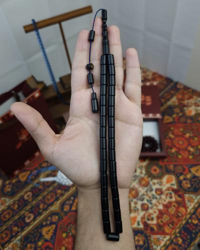 سبحة فاتوران اسود تمليكة