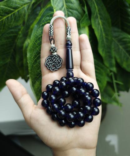 سبحة بكلايت كحلي اسود حرباء طربزونة نحاس