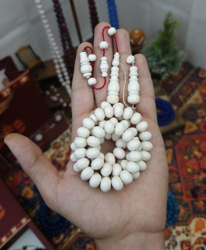 سبحة فاتوران ابيض ملكي ذروي تمليكة