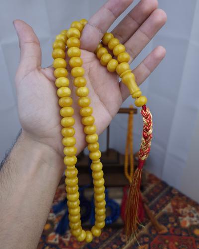 سبحة فاتوران كهرماني كركوشة