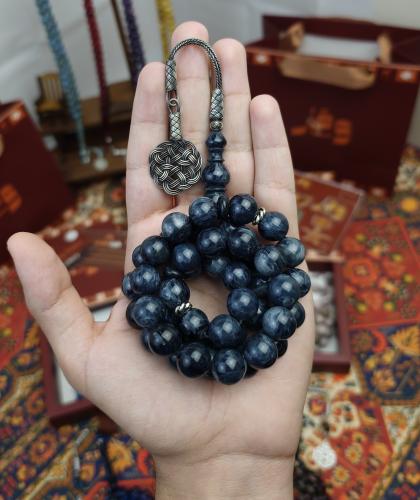 سبحة فاتوران باتمان طربزونة فضة