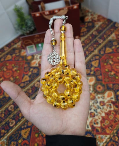 سبحة بكلايت ذهبي محشر