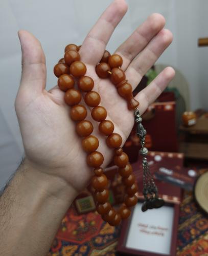 سبحة فاتوران كركمي انتيمون