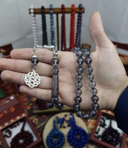 سبحة بكلايت خزامي شفاف