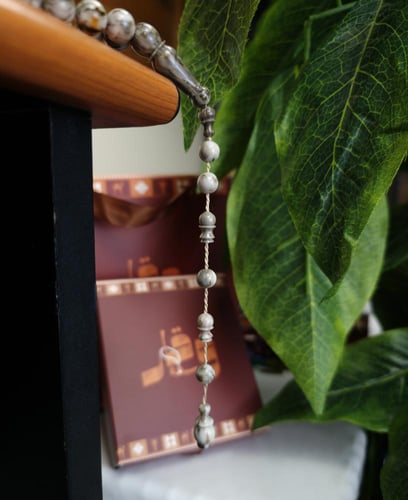 سبحة فاتوران رصاصي ملكي تمليكة