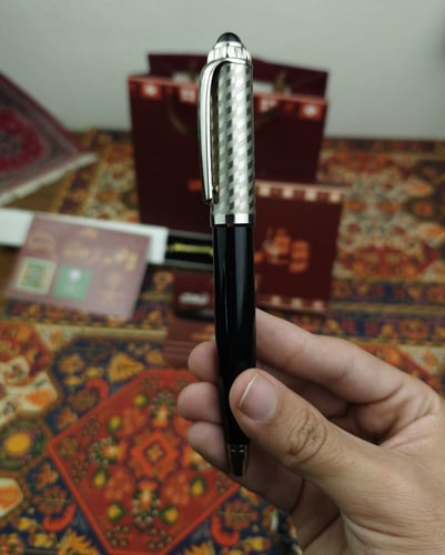 طقم قلم + سبحة بكلايت مجانا