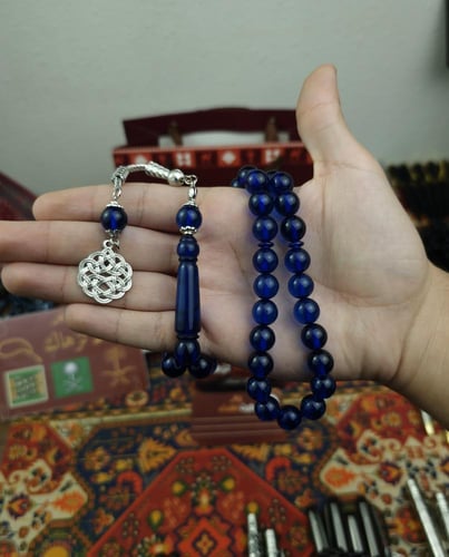 طقم قلم + سبحة بكلايت مجانا