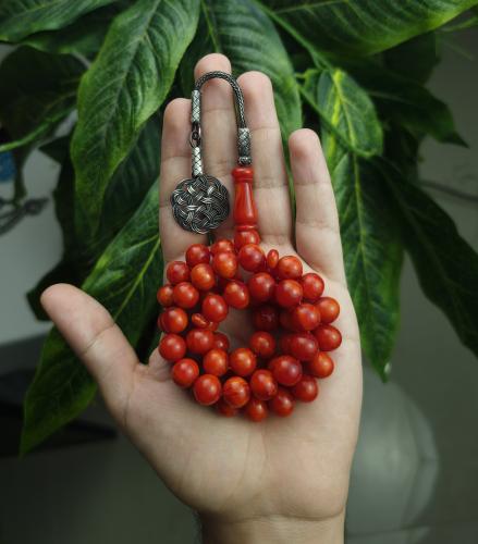 سبحة فاتوران جزري طربزونة فضة