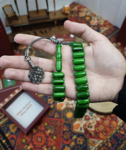 سبحة فاتوران يوناني طربزونة فضة