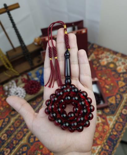 سبحة بكلايت احمر حرباء كركوشة