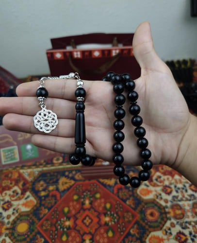 طقم قلم + سبحة بكلايت مجانا